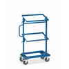Stonage trolley 32910 - with open frame - 200 kg, platform size 600x400mm, with open frame and utiltable surfaces